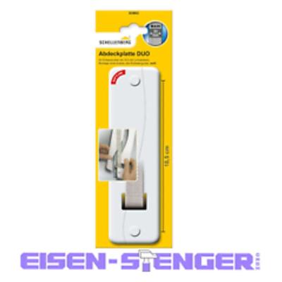 Gurtwickler-Abdeckplatte Duo Maxi, weiß 18,5cm - 53903 - Schellenberg Image