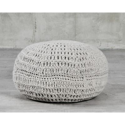 Carla & Marge »Pibala« Pouf Silver Grey Image