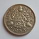 English Silver Threepence 1935 Coin Made in England
