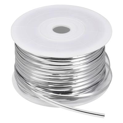 Foil Twist Ties 100 Yard Plastic Closure Tie for Bread, Candy Silver Tone - Silver Tone