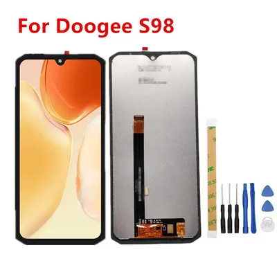 100% Original nouveau pour DOOGEE S98 écran LCD + écran tactile numériseur assemblée pour DOOGEE S98