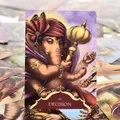 Cartes de tarot oracle "Whispers of Lord Ganesh" jeu de table pour les fêtes de famille version