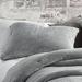 Teddy Bear Silver Coma Inducer Pillow Sham Polyester in Gray | 3 H x 20 W in | Wayfair C1CSH46TBSG2026