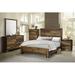 CDecor Home Furnishings Agius Rustic Pine 3-Piece Bedroom Set w/ Chest Wood in Brown | 50.5 H x 62.25 W x 85.75 D in | Wayfair 222918Q-S3C