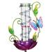 Regal Art & Gift Butterfly Rain Gauge Solar Stake, Glass | 38 H x 8.5 W x 4.5 D in | Wayfair 12500
