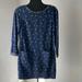 J. Crew Dresses | J.Crew Polka Dot Dress Size 4 | Color: Blue/White | Size: 4