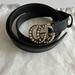 Gucci Accessories | Gucci Pearl Logo Belt | Color: Black | Size: 85