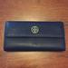 Tory Burch Bags | Like-New Tory Burch Landon Jewelry Wallet | Color: Blue/Gold | Size: Os