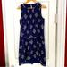 Madewell Dresses | Madewell Silk Sleeveless Blue Dress In Size Small | Color: Blue | Size: S