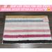 Kate Spade Accents | Hpnew! Kate Spade Pink Candy Stripe/Natural Accent Cotton Rug 21”X34” | Color: Cream/Pink | Size: 21” X 34”