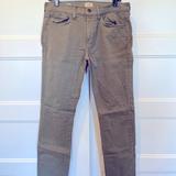 J. Crew Jeans | J.Crew 484 Slim-Fit Garment-Dyed Five-Pocket Pant | Color: Green | Size: 32/34