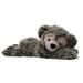 Disney Toys | Disney Pre Duffy Hidden Mickey Plush Bear Stuffed Animal 18" Laying Down Blk Tan | Color: Black/Tan | Size: 18 In
