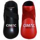 Cimac Super Safety Kicks Kickboxing Semi Contact Boots Taekwondo Foot Protectors (Red, M)