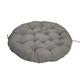 Round papasan seat cushion extra large, papasan chair cushions, floor cushions for swivel chairs, round papasan chairs, papasan replacement cushions for indoor outdoor garden,dark gray,140*140CM