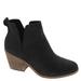 TOMS Everly Cutout Boot - Womens 7.5 Black Boot Medium