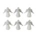 Angel (Set of 6) - 6 x 2.5 x 6.25 - 6 x 2.5 x 6.25