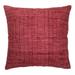 Jiti Indoor Modern Contemporary Streams Linear Square Embroidery on Matka Silk Square Decorative Accent Throw Pillow