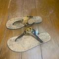 Michael Kors Shoes | Michael Kors Women Shoes Sandals Black Flip Flops Size 10 | Color: Black | Size: 10