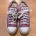 Converse Shoes | Converse All Star Chuck Taylor Low Top Purple - Unisex - Women Size 7 Men Size 5 | Color: Purple/White | Size: 7