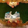 Nike Shoes | Dswt Nike Air Jordan Retro 1 High Og Turbo Green Flight Nostalgia Sz 7y | Color: Green/White | Size: 7y