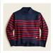 J. Crew Shirts & Tops | J Crew Girls Sweater | Color: Blue/Red | Size: Sg