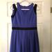 Jessica Simpson Dresses | Jessica Simpson V-Neck, Double-Strap Dress | Color: Blue/Purple | Size: M