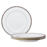 Noritake Rochelle Salad Plates, 8-1/4" Bone China/Ceramic in Gray/White | 8.25 W in | Wayfair 4795-405D