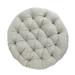 Red Barrel Studio® Indoor/Outdoor Sunbrella Papasan Cushion Acrylic, Granite in Gray | 4 H x 44 W x 44 D in | Wayfair