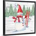 The Holiday Aisle® Gnome Town III - Picture Frame Graphic Art on Canvas Canvas | 31.25 H x 31.25 W x 1.75 D in | Wayfair