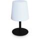 Lampada s color - Lampe de table led de 28cm noire - Lampe de table décorative lumineuse. ø 16cm