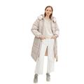 TOM TAILOR Denim Damen Wintermantel mit Kapuze 1032688, 30026 - Cloud Grey, M