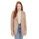 TRENDYOL Damen Trendyol Women's Regular Double Breasted Plain Woven Fabric Jackets & Vests Coat, Hellbraun, 38 EU