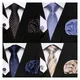Ensemble de boutons de manchette carrés pour hommes cravate de marque à la mode accessoires de