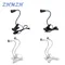 Clip de Base de lampe LED Flexible à 360 degrés, support de lampe E27 avec interrupteur marche/arrêt, prise US EU pour lampes de Table et de bureau, lampe de livre pour chambre à coucher