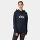 Helly Hansen Felpa Con Cappuccio Nord Graphic Donna Blu Navy M