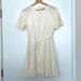 Madewell Dresses | Eyelet Tassel-Tie Mini Dress Madewell | Color: Cream/White | Size: 0