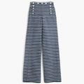 J. Crew Pants & Jumpsuits | J. Crew Wide Leg Sailor Pants Size 2p | Color: Blue/White | Size: 2p