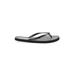 Tahari Flip Flops: Black Solid Shoes - Women's Size 5 - Open Toe