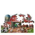 Busy Barn Shaped Floor Puzzle (32 Pieces): Busy Barn Shaped Floor Puzzle (32 Pieces)