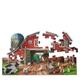 Busy Barn Shaped Floor Puzzle (32 Pieces): Busy Barn Shaped Floor Puzzle (32 Pieces)