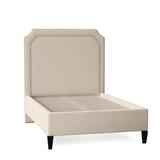 Braxton Culler Copper Low File Standard Bed Upholstered in Gray/Blue/Brown | 69 H x 82 W x 88 D in | Wayfair 810-026K/0229-66/BLACK