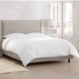 Wayfair Custom Upholstery™ Standard Bed Upholstered/Metal | 48.75 H x 78 D in 8BEDC1A5E9B444B1A4C4A20B53B9925E