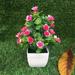 SPRING PARK Artificial Fake Flower Potted Plant Bonsai Outdoor / Indoor Garden Home Decor