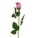 Wine Red Pink Rose Bud 24in Artificial Polysilk Faux Fake Flower Long Stem for Craft Home Garden Outdoor Bouquet Arrangement Ceremony Wedding Arch Floral Wall Aisle Decor (Burgundy Set of 2 Dozen)