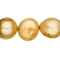 Daffodil Freshwater Cultured Pearls Natural Baroque B+ Graded 10x8x12mm (Approx.) 15.5Inch Strings/30Pearls