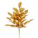 Vickerman 25 Gold Artificial Apple Leaf Glitter Bush 2 per bag.