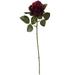 Nearly Natural 18in. Rose Artificial Flower (Set of 24) Burgundy