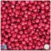 BeadTin Burgundy Opaque 6mm Faceted Round Plastic Beads (600pcs)