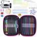 100 Pcs/lot Home Use Sewing Tool Set Multifunctional Knit Gauge Scissors Stitch Holders Knitting Craft Accessory