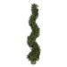 House of Silk Flowers Artificial 4-Foot Boxwood Spiral Topiary